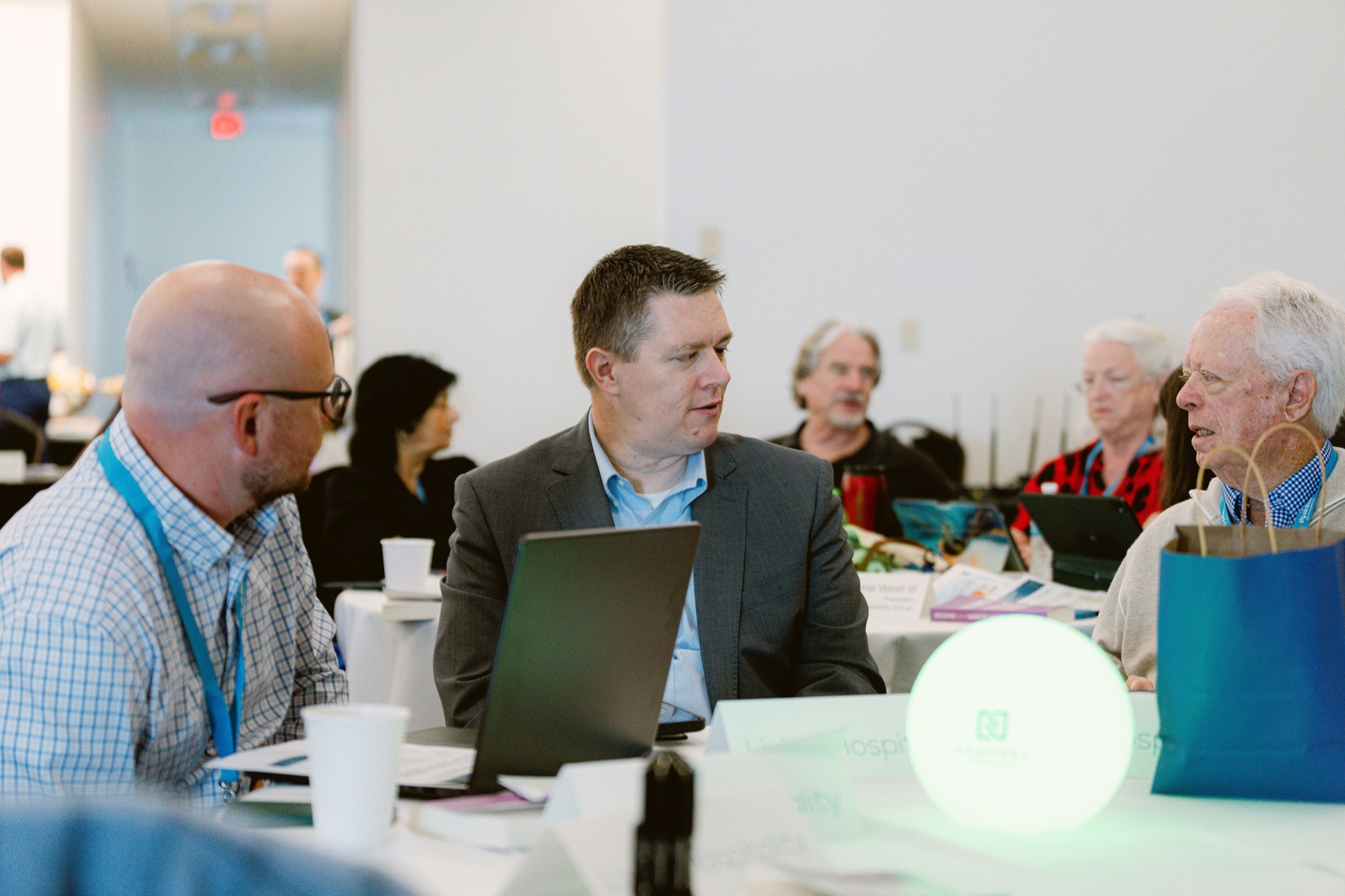 Stuart Butler engaging directly with attendees